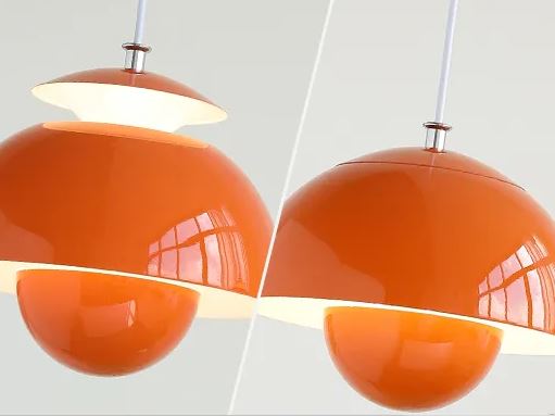 luminaria teto luz indireta aluminio laranja marca miresa luminaires YustDesign Chandeliers and wall lights on sale and cheap