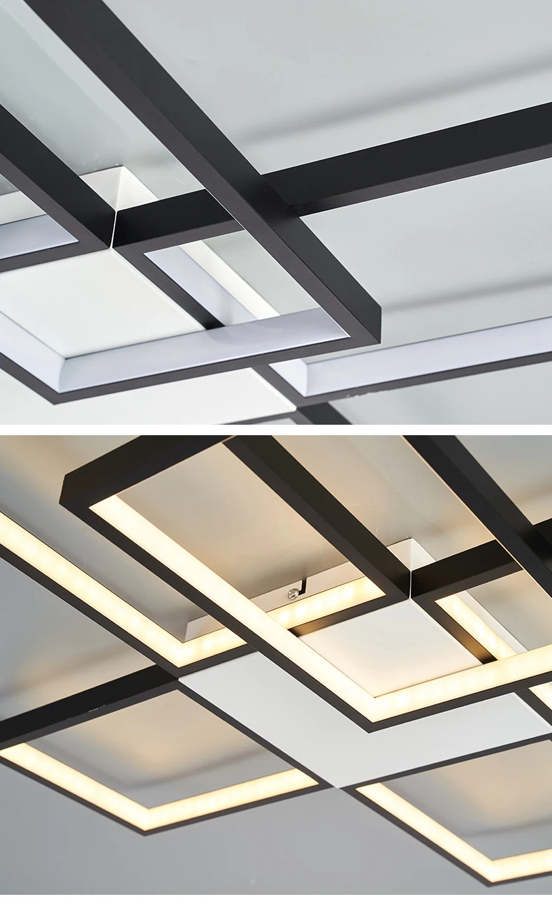 Luminária Sobrepor Minimalista Quadrado Alumínio Vazado Com Luz de LED 6 Hfc925c851b634f79bed8aaab57089cb0Z luminaires YustDesign Chandeliers and wall lights on sale and cheap
