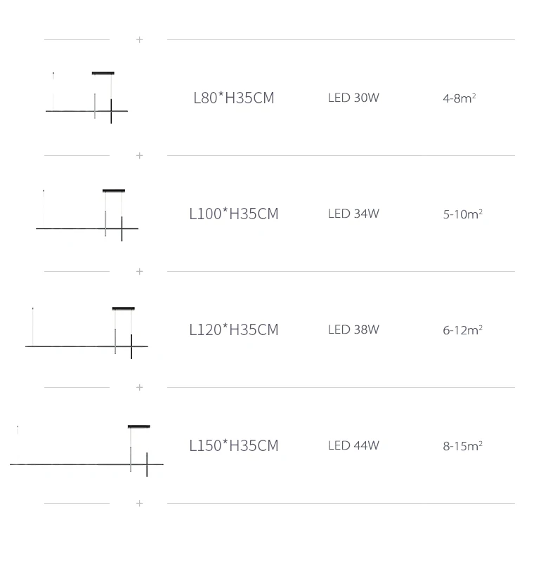 Lustre Minimalista Barra Alumínio Linear Com Fita de LED 6 S2a0b15733cbc45a3a4343436fd9aa892c luminaires YustDesign Chandeliers and wall lights on sale and cheap