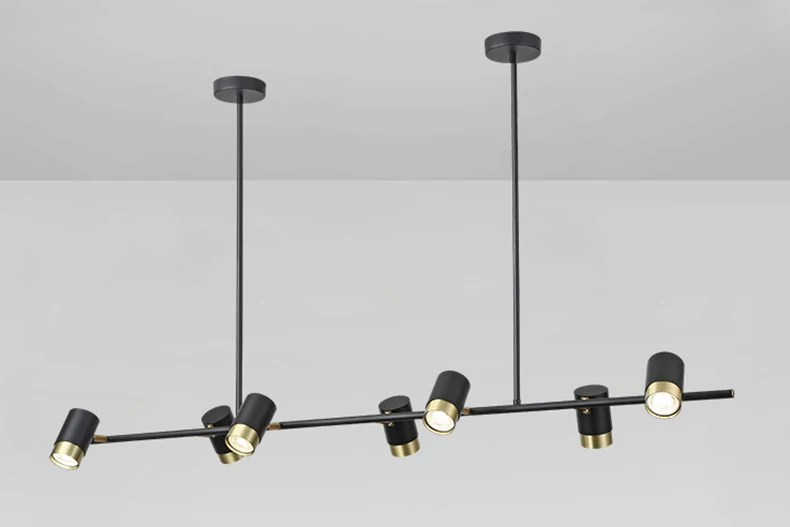 Lustre retangular com spot de LED 10 S450a30dd3b02428fb7a54530daa8d395I luminaires YustDesign Chandeliers and wall lights on sale and cheap