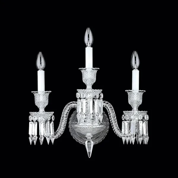 Lustre De Parede Modelo Baccarat De Cristal K9 - Image 2