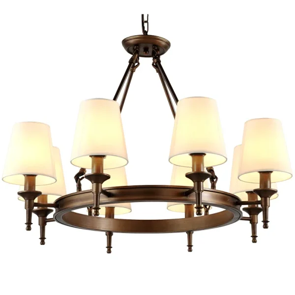 Lustre Redondo Retrô  Design Americano