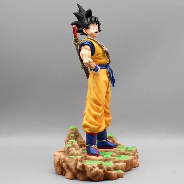 Escultura Anime Japonês Dragon Ball Z Super Saiyan Goku - Image 2