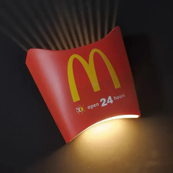 Luminária Mcdonald's LED Sem Fio