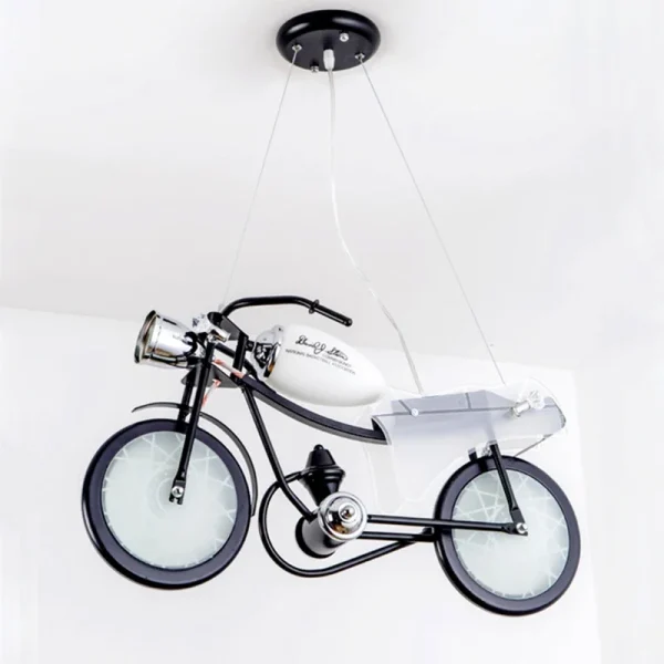 Luminária Infantil Pendente Motocicleta - Image 3