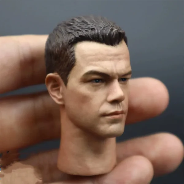 Matt Damon Masculino Escultura Cabeça  Estrela Hollywood