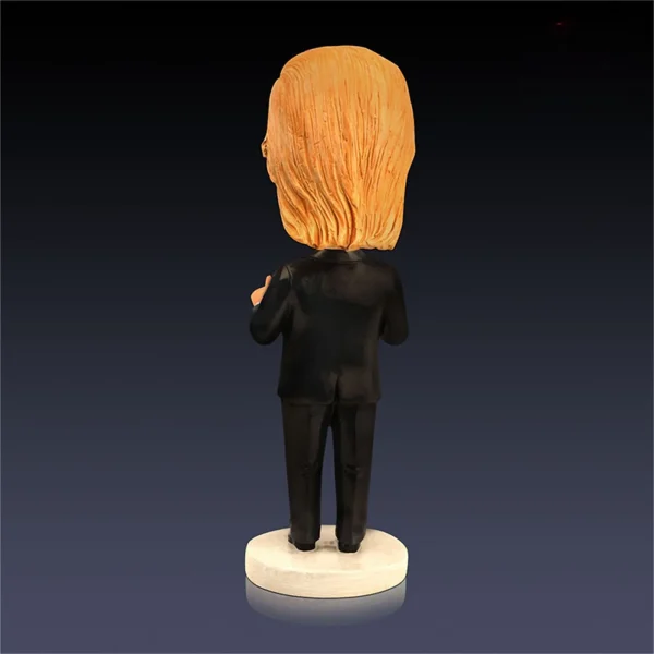 Escultura Resina Cartoon American Donald Trump President - Image 3