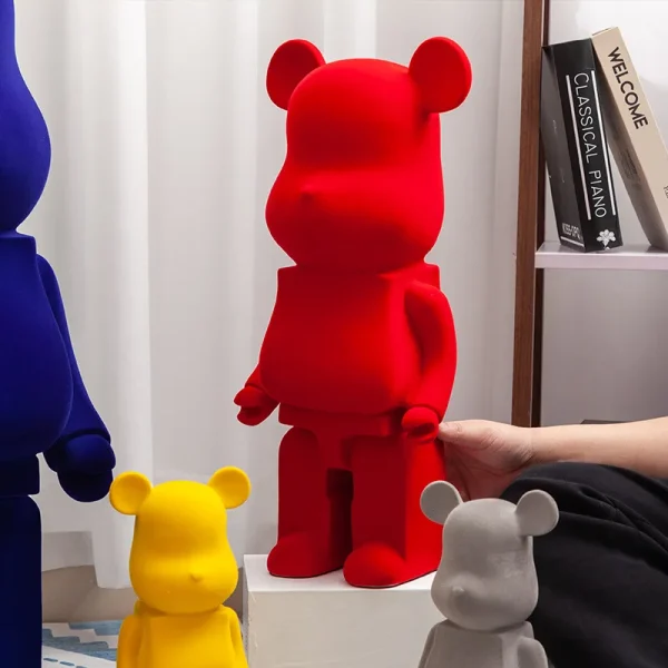 Escultura Toy Bearbrick Urso Cultura Pop - Image 2