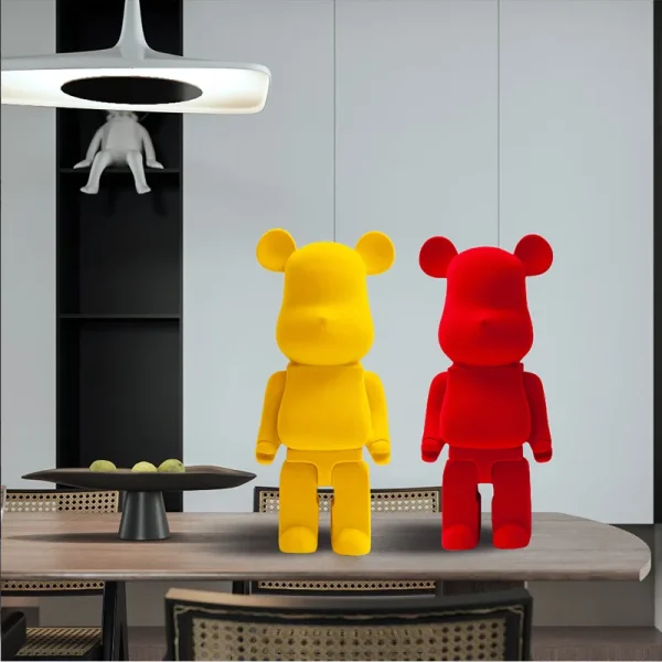 Escultura Toy Bearbrick Urso Cultura Pop - Image 4