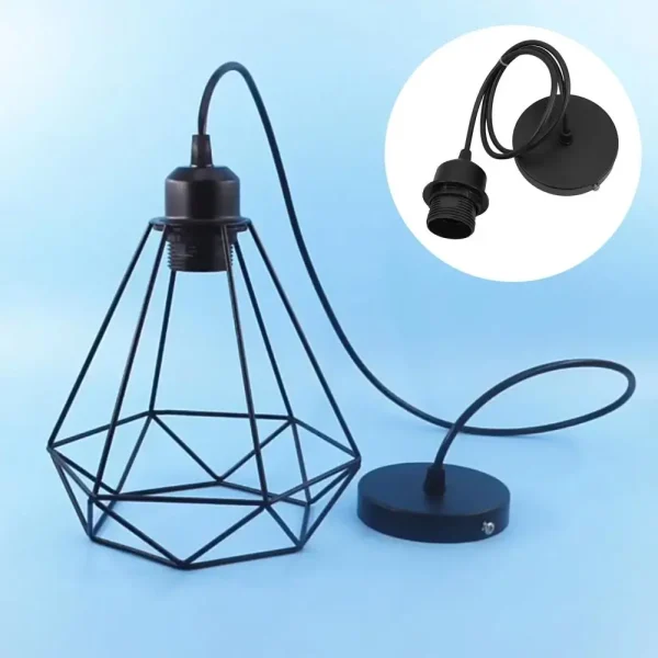 Cabo Com Fio Elétrica Com Base E-27 Com 1m/1.5m De Fio - Image 4