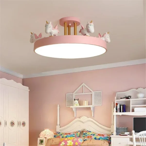 Luminária Infantil Sobrepor Redonda Ponei Lâmpadas LED - Image 2