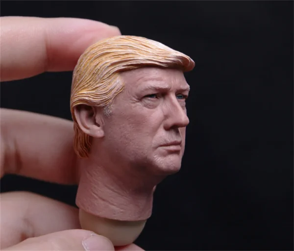 Cabeça Esculpida Masculino EUA Donald Trump President - Image 3