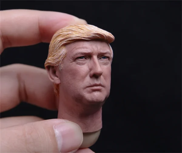 Cabeça Esculpida Masculino EUA Donald Trump President - Image 2