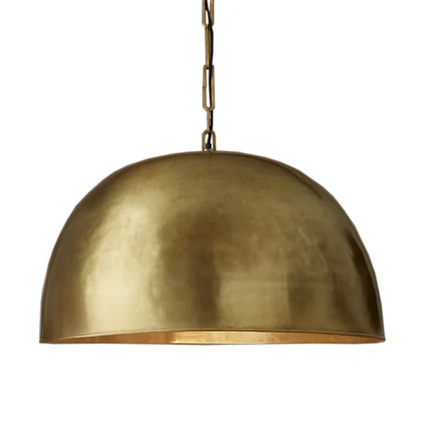 Pendente 1/2  Esfera Industrial Americano Bronze Loft