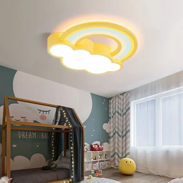 Luminária Quarto Criança (Infantil), formato Nuvem - Image 3