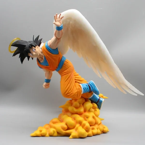 Figura Anime Dragon Ball Z Série Son Goku, Asa do anjo