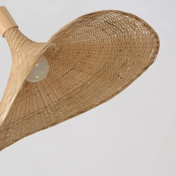 Lustre Bambu Rattan Artesanal - Image 4