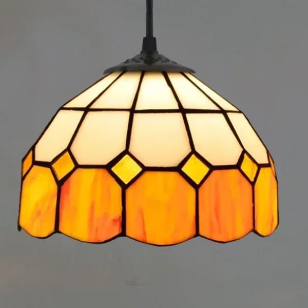 Pendente Vintage Tiffany Vitral Colorido 2024/2025
