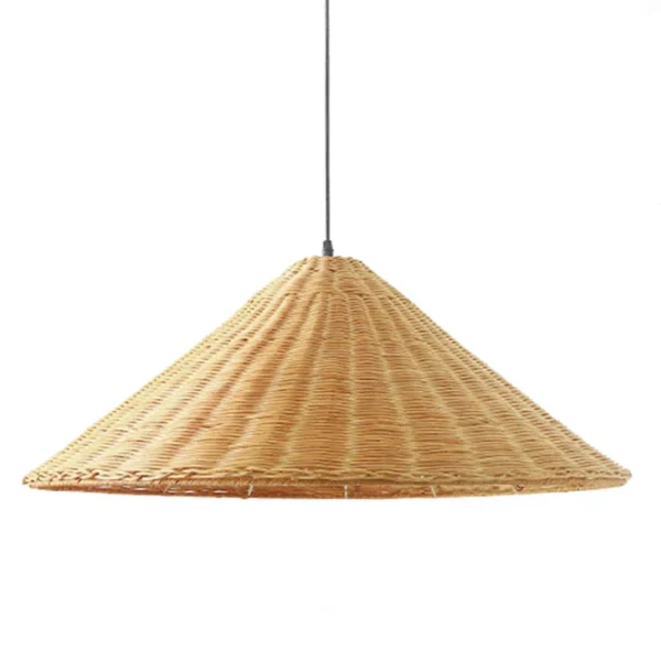 Pendente Rattan Vintage Marrom ou Bege