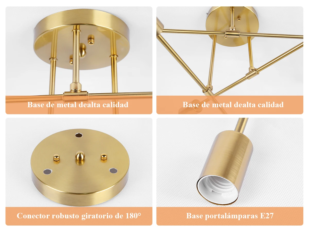 Luminária Sobrepor Luz Geral Com Lâmpada Aparente 10 kf luminaires YustDesign Chandeliers and wall lights on sale and cheap