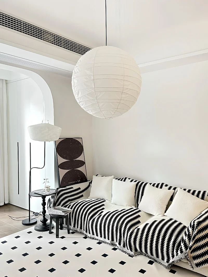 Pendente Design Japonês Bola Plissada 10 kf S7515d628e7b444f09f8757cb087ac3dbY luminaires YustDesign Chandeliers and wall lights on sale and cheap