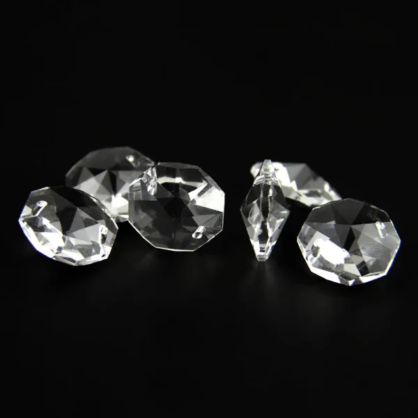 Conjunto 50Un Cristal K9 Para Lustres Com 1 ou 2 Furos - Image 3