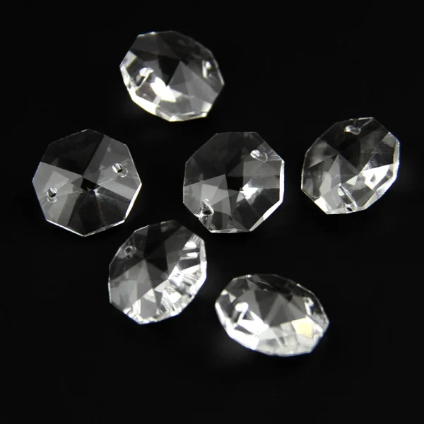 Conjunto 50Un Cristal K9 Para Lustres Com 1 ou 2 Furos - Image 2