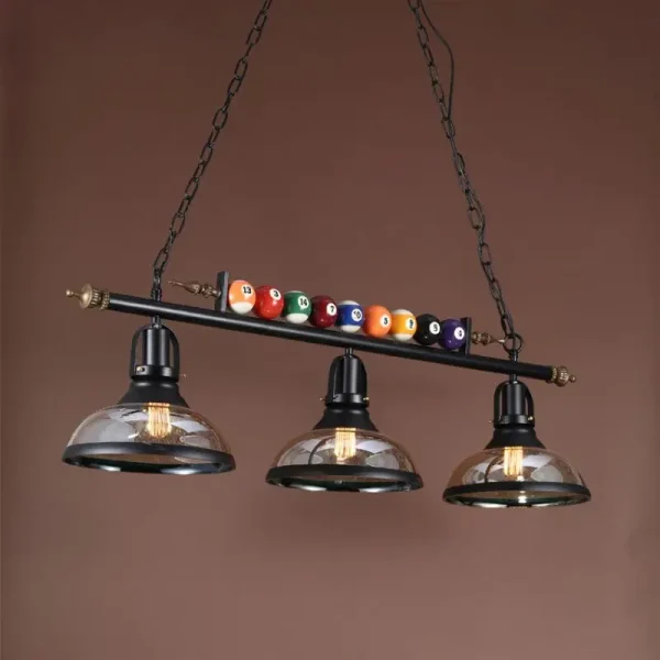 Lustres Industrial Bilhar Retro