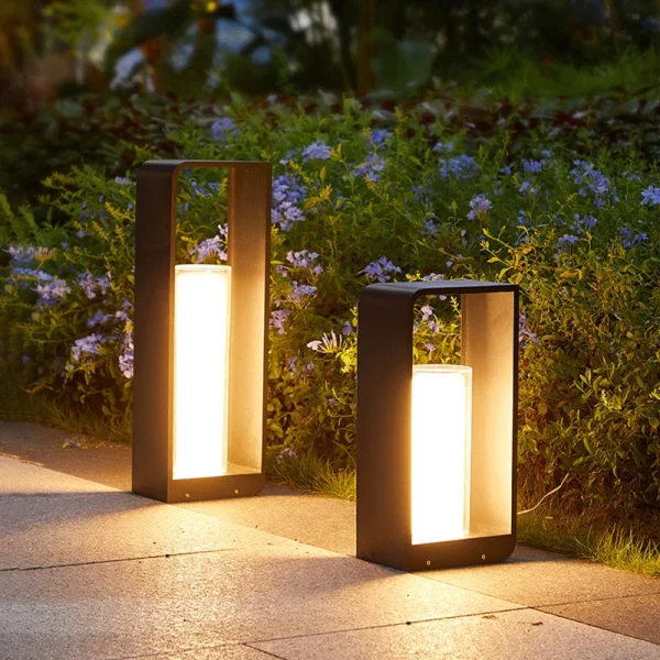 Luminária Jardins Portátil Luz Solar AC85-245V/ IP65