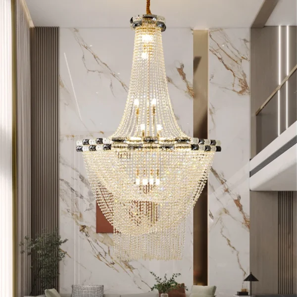 Lustre Imperial Design Frances Para Escadas - Image 3