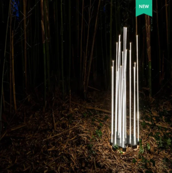 Luminária Para Jardins Design Minimalista Linear de Acrílico - Image 3