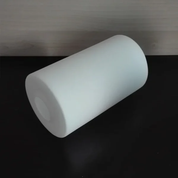 Cilindro Fosco Vidro Branco Para Reposição de Luminária