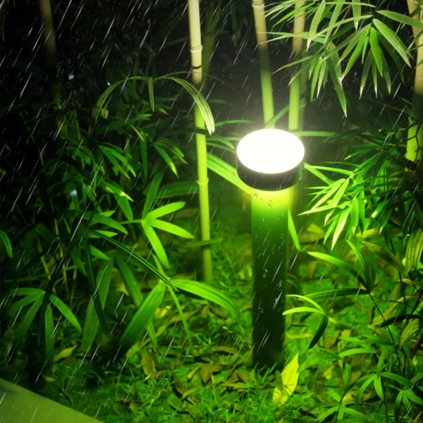 Luminária Para Jardins Solar Ip65 Balizador Poste