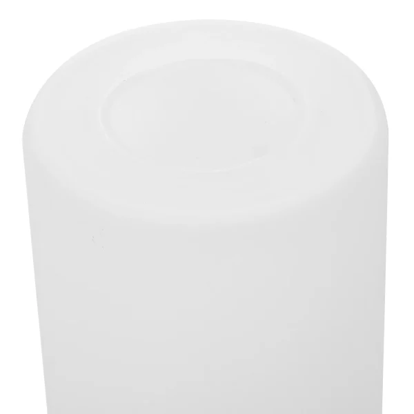 Abajur Vidro Branco Reposição Luminária - Image 2