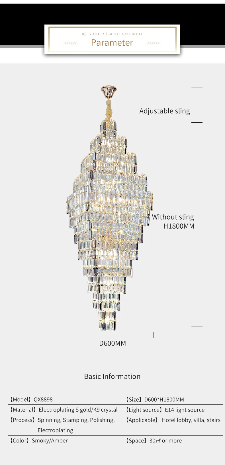 kf Sd03d51b5e25c4a139d4416ce8a8cd087H luminaires YustDesign Chandeliers and wall lights on sale and cheap