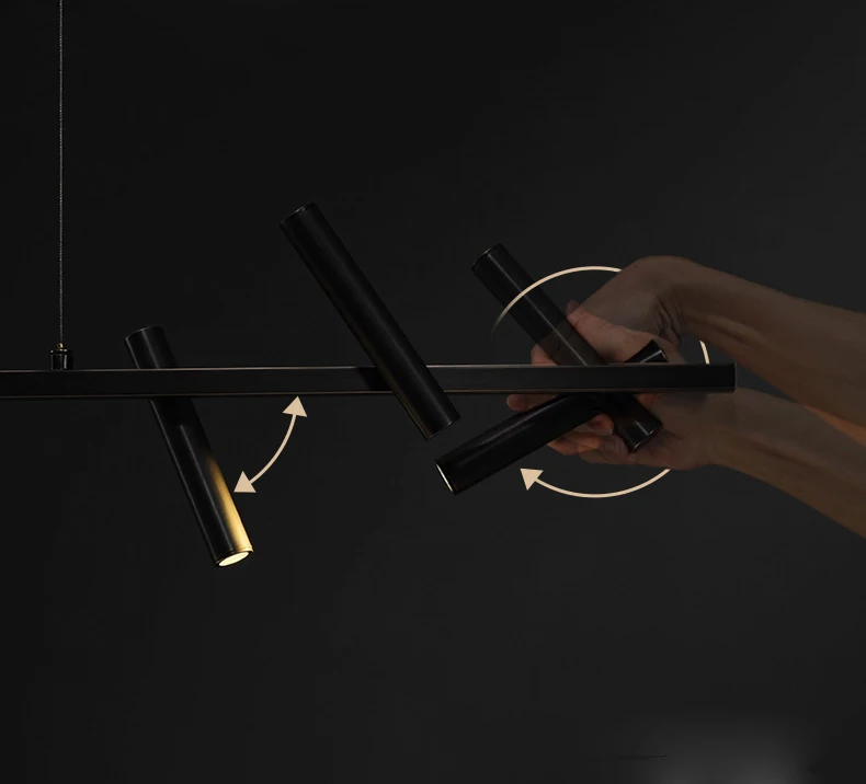 Lustre Preto Linear Tubular Com Spot de LED 8 kf Sd88a02df9c5541d3bdcc8487514fdcf45 luminaires YustDesign Chandeliers and wall lights on sale and cheap