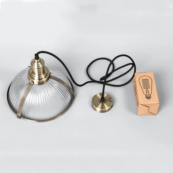 Pendente Industrial De Vidro Loft - Image 4