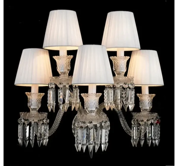 Arandela Lustre Parede Modelo Baccarat