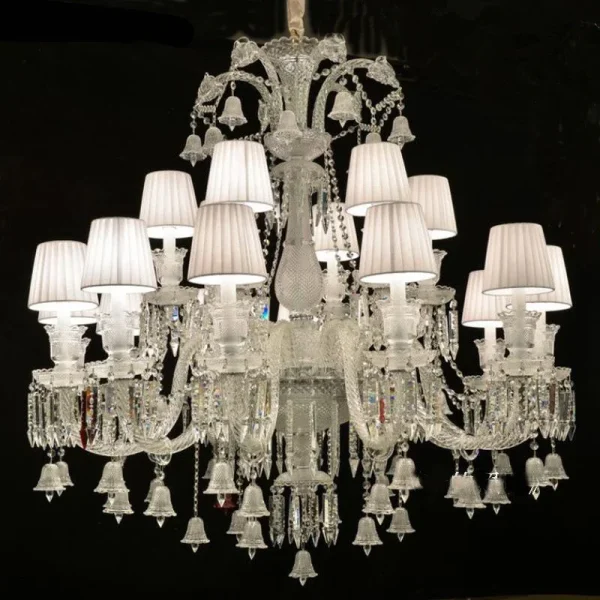 Lustre Réplica Baccarat De Vidro E pingente De Cristais K9