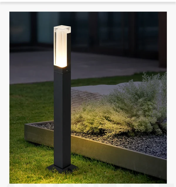 Poste Balizador Para Jardins Impermeável LED IP65 AC 85-265V