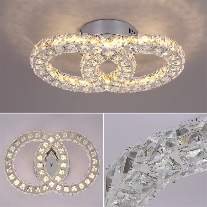Translucent K9 Crystal Surface Mounted Lamp 9 kf H6e6a0c7e9d534d8896177720a6c212c64 luminaires YustDesign Chandeliers and wall lights on sale and cheap