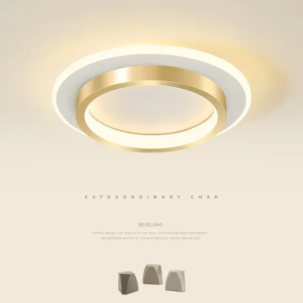 Modern Surface Mounted Luminaire Indirect LED Lighting
