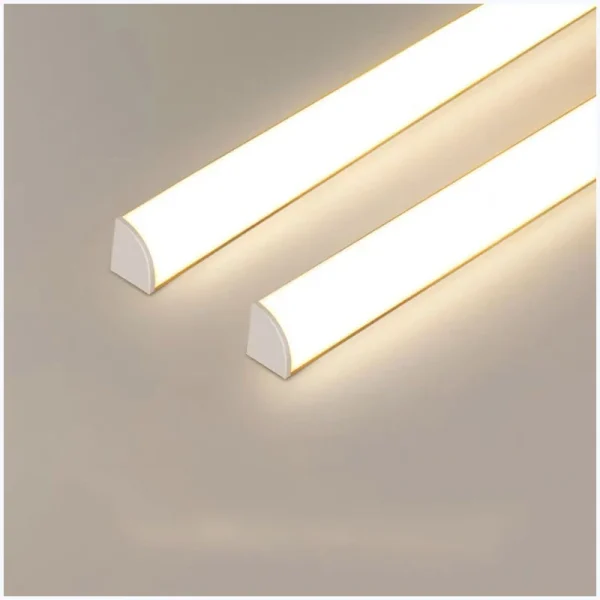 Perfil De Alumínio Linear LED 90°