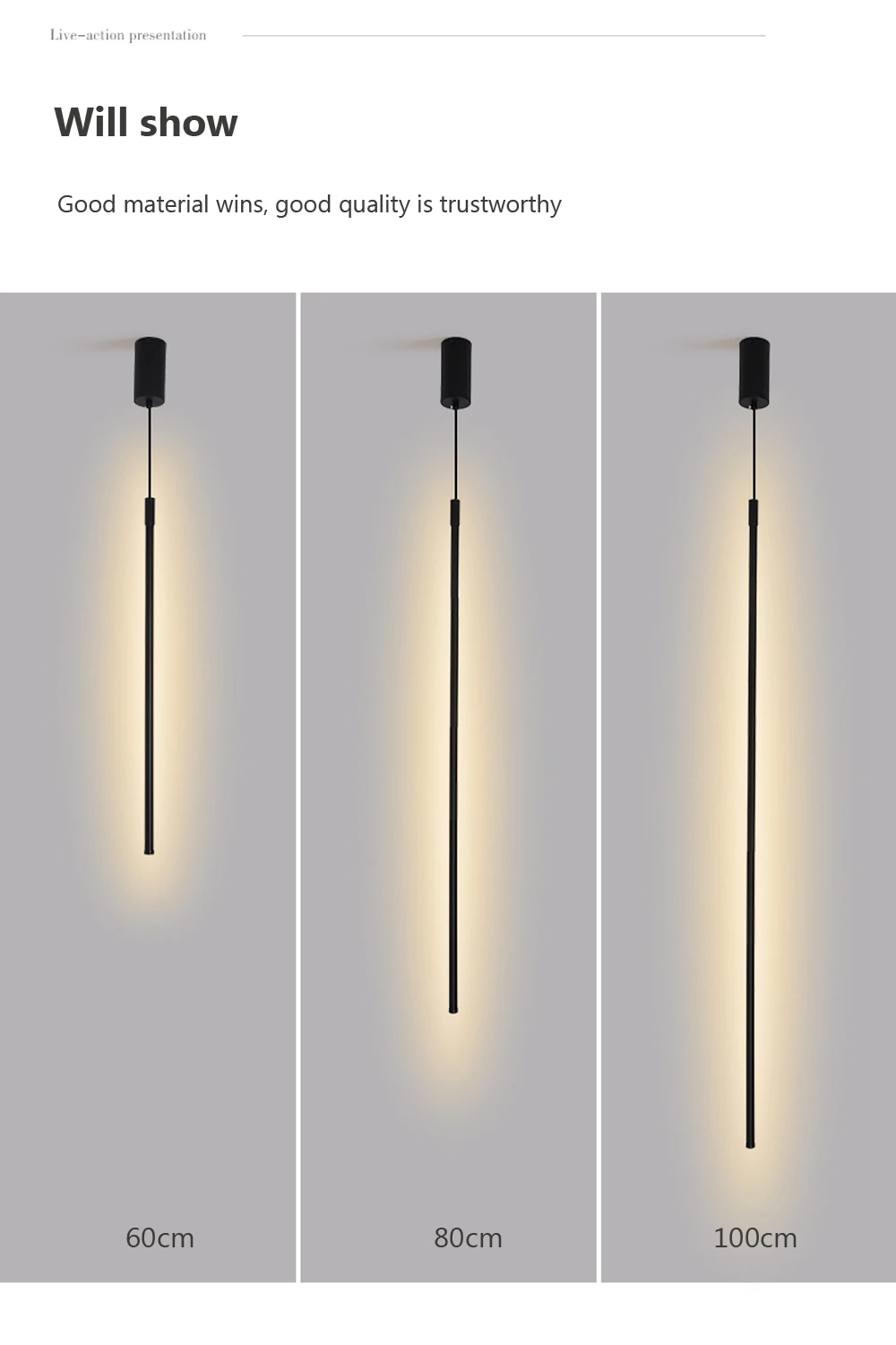 Minimalist Linear Tubular Pendant Light Black Aluminum kf S83afbc11788342d5b387b5af13fbf240I luminaires YustDesign Chandeliers and wall lights on sale and cheap