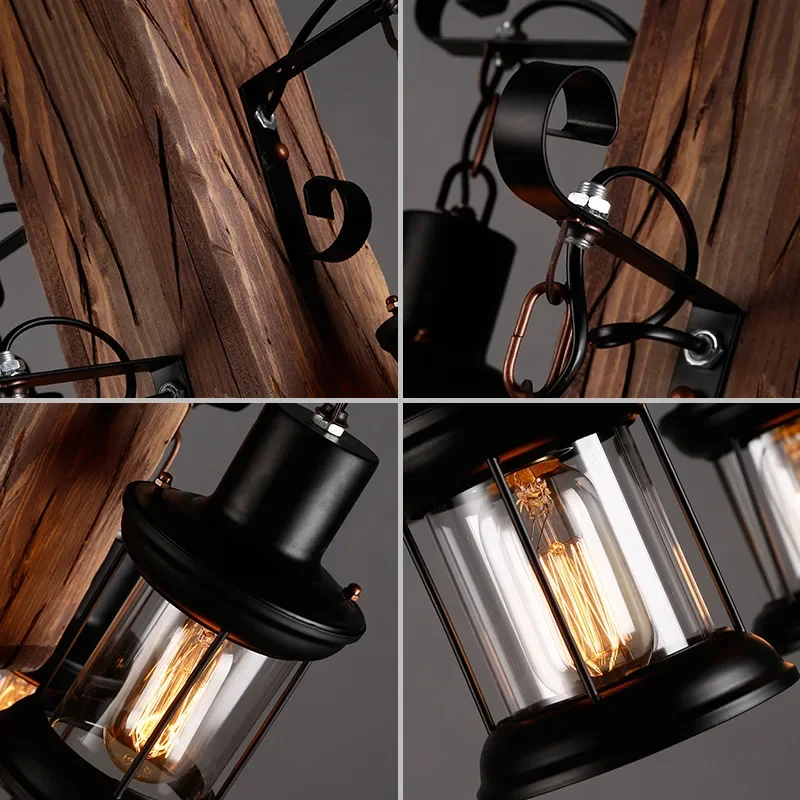 American Design Solid Retro Wooden Chandelier 10 kf S9e316cf867a143f3a71ccfad05f02acfm 1 luminaires YustDesign Chandeliers and wall lights on sale and cheap