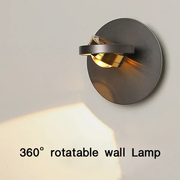 Arandela Spot Interno Giratório Facho Luz LED
