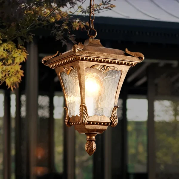 Vintage American Garden Pendant Light - Image 3