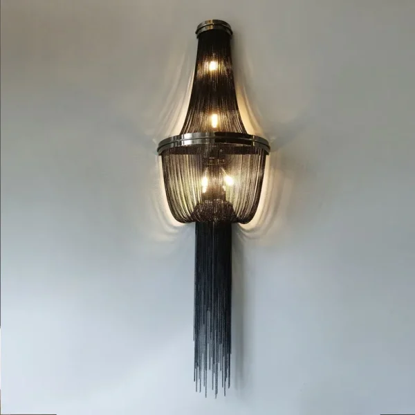 Arandela Lustre Moderno Parede Forma Rede