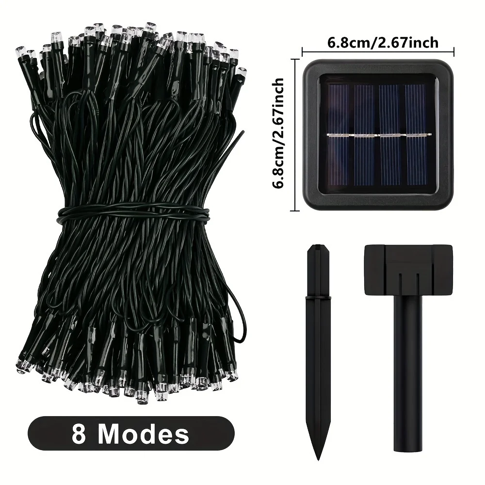Garden Light Clothesline Solar Energy With LED Bulb 6 kf Sf143ade8cddc418cb4ccda98b54d59e3J luminaires YustDesign Chandeliers and wall lights on sale and cheap