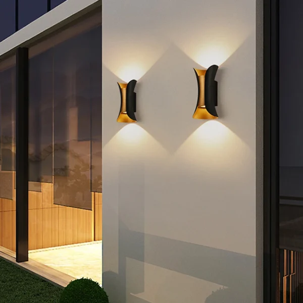 Arandela ABS Design Moderno Exterior LED 10w 85-265V Bivolt - Image 3